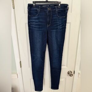 American Eagle Outfitters Indigo Super Stretch Jeans
